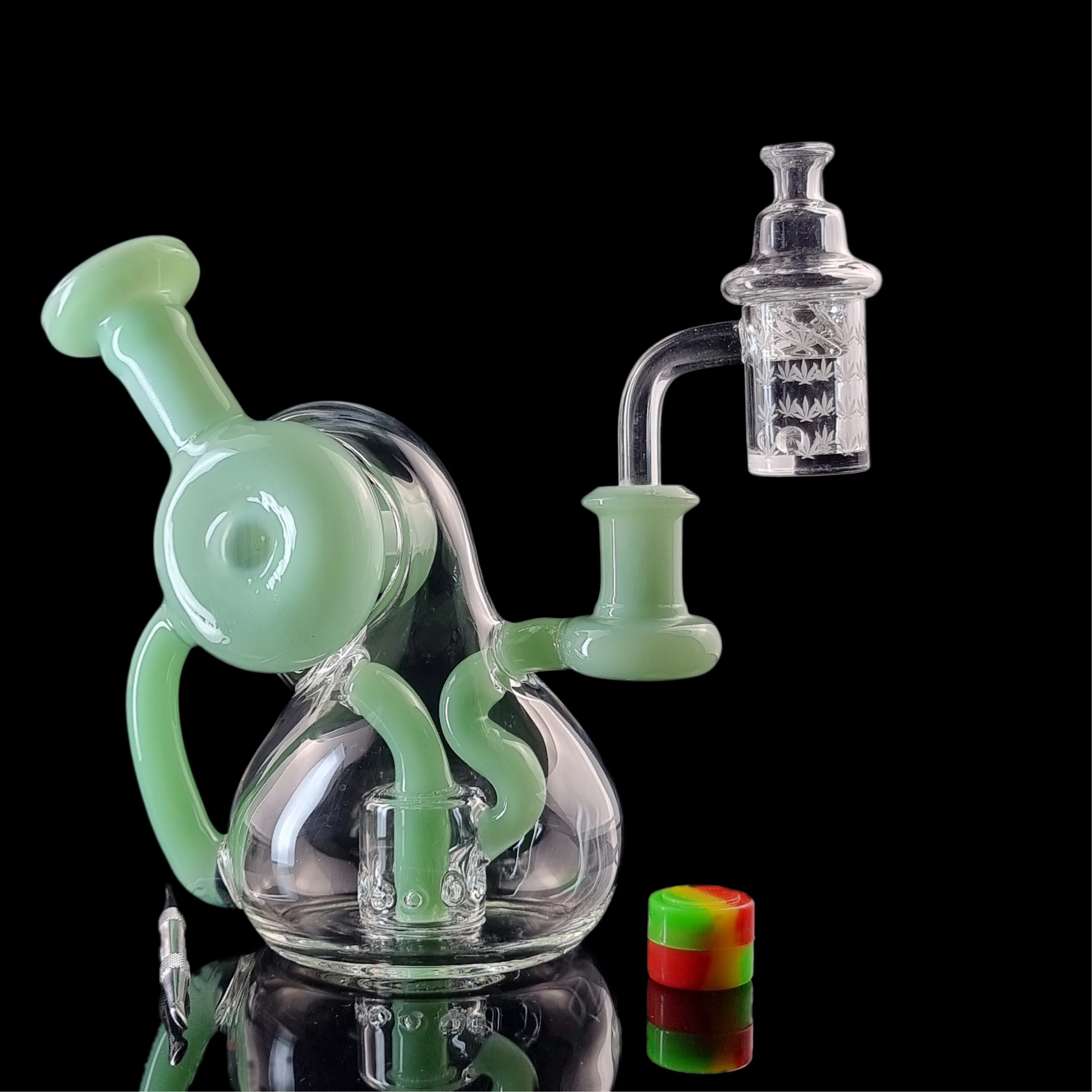 16cm Loop Recycler Dab Rig Kit - Image 2