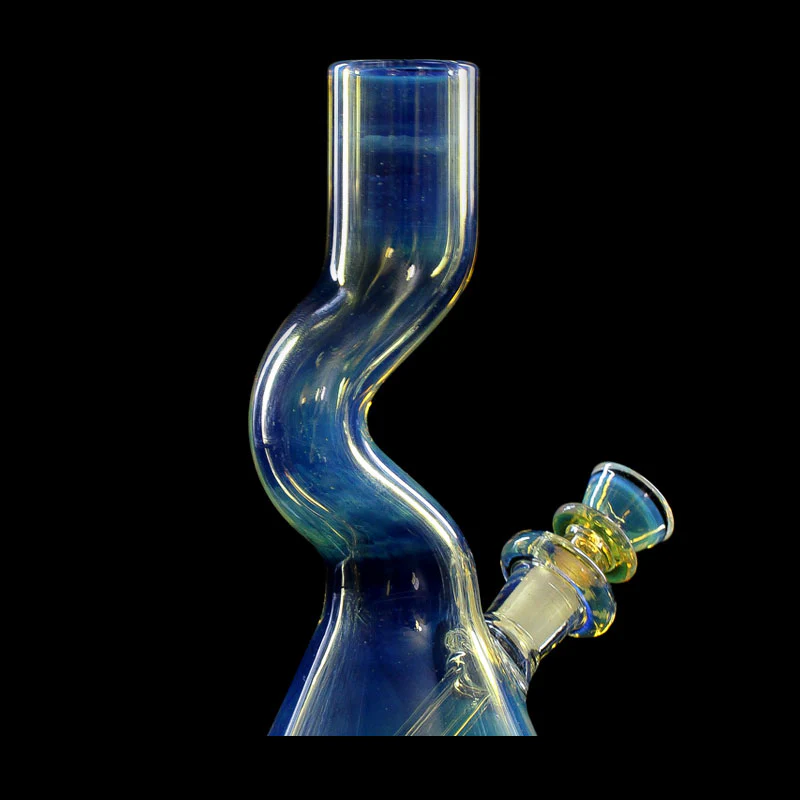19cm Silver Fumed Beaker w/ Single Loop Neck - Image 5