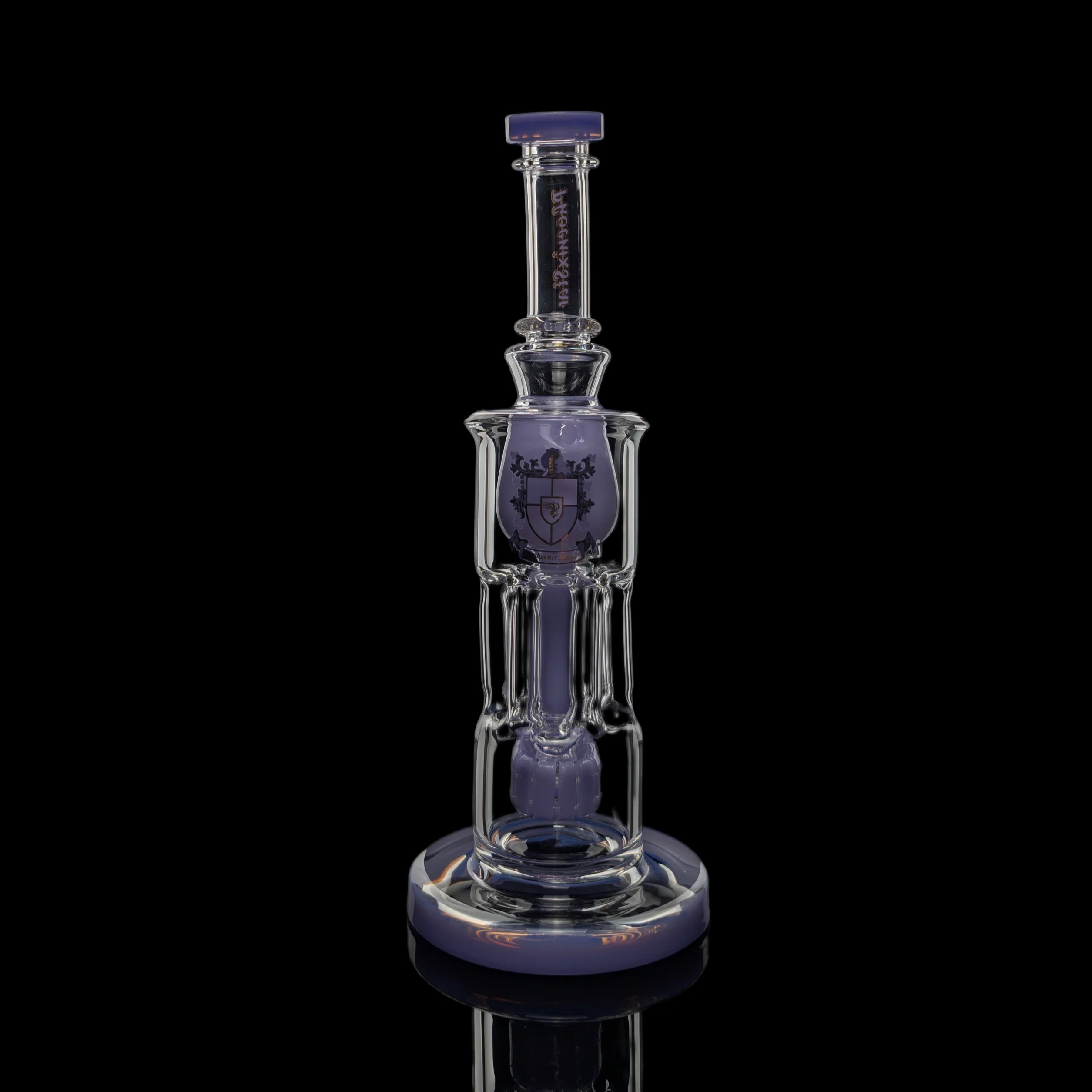 24cm Phoenix Glass Incycler w/ Disk Perc - Image 4