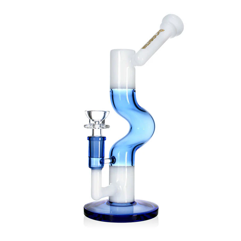 25cm Phoenix Star Single Loop Tube w/ Inline Perc - Image 3
