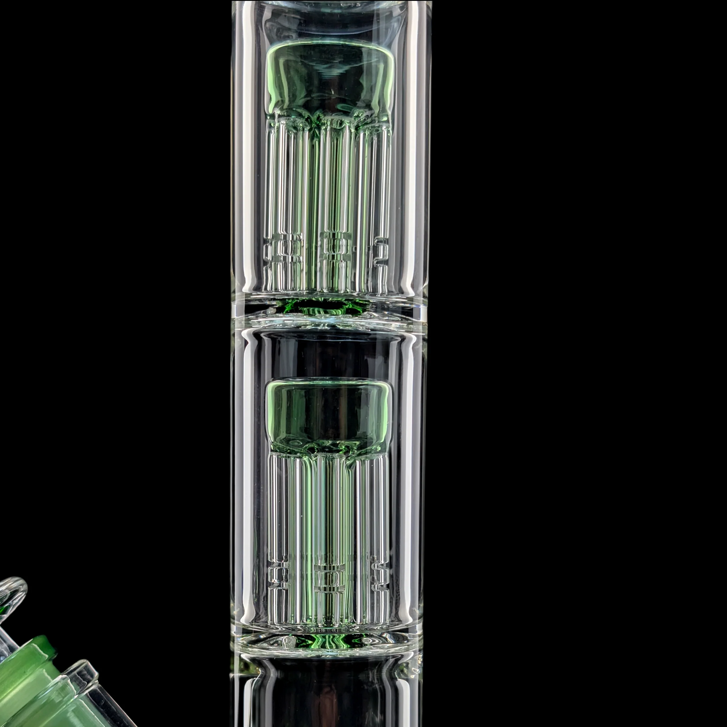 35cm Straight Glass w/ Twin 6 Arm Tree Perc by Phoenix Glass - Image 4