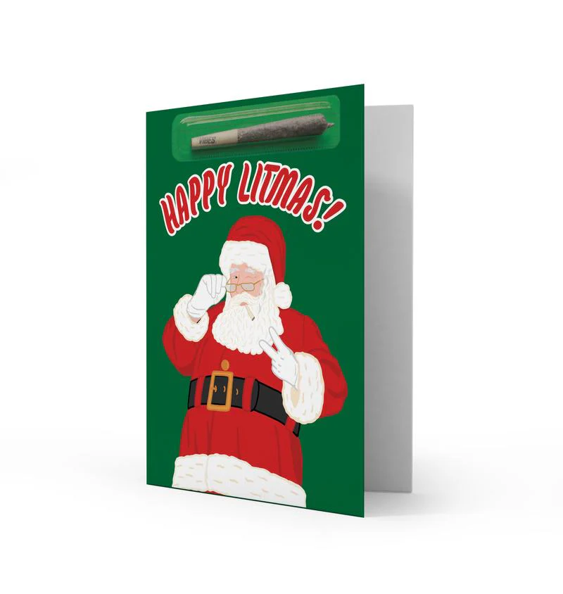 420 Cardz with Pre-Roll Holder - Birthday, Christmas, Greeting Cards