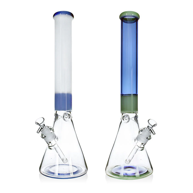 45cm Beaker w/ Coloured Lip, Tube & Section