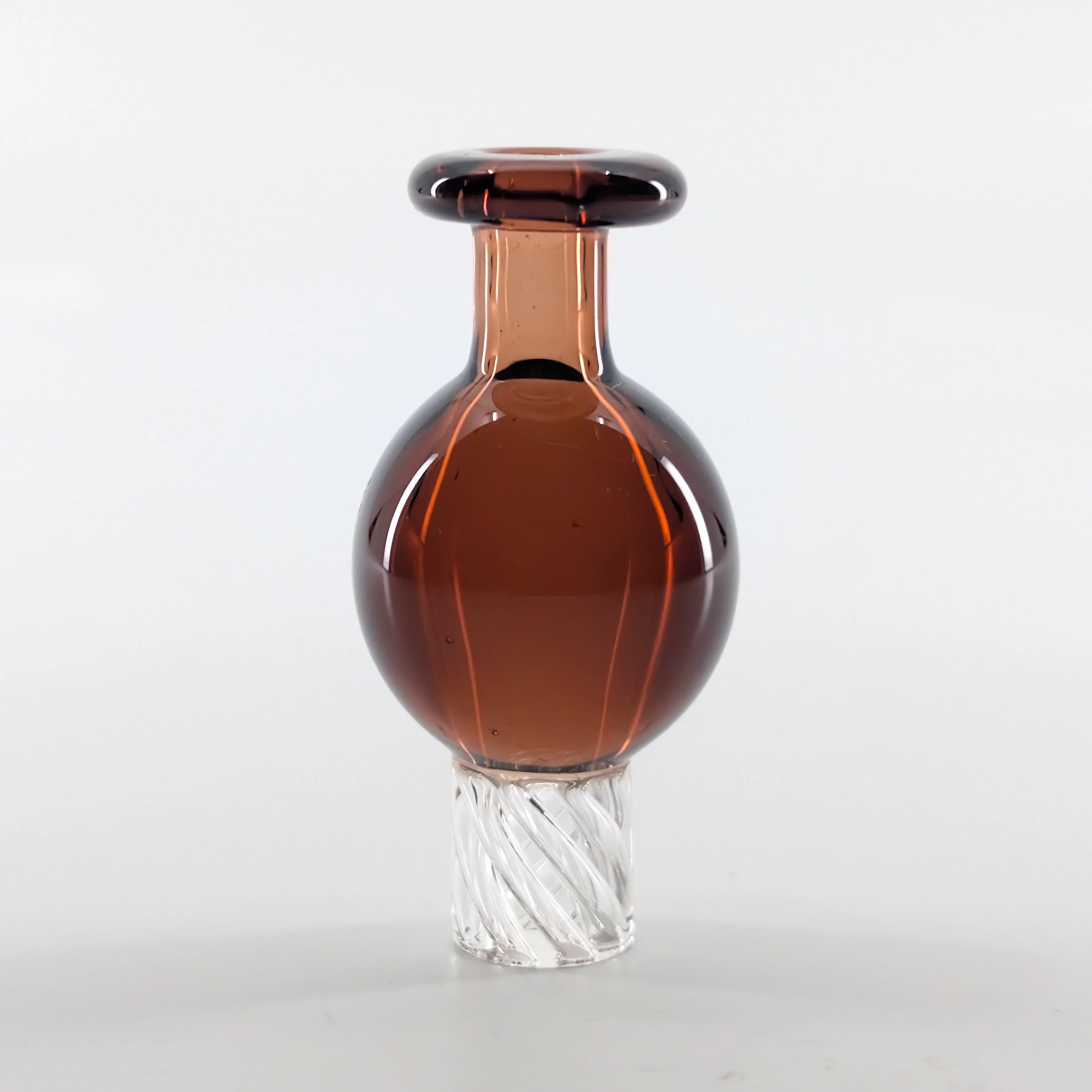 Amber Coloured OG Bubble Carb Cap by Gordo Scientific - Image 3