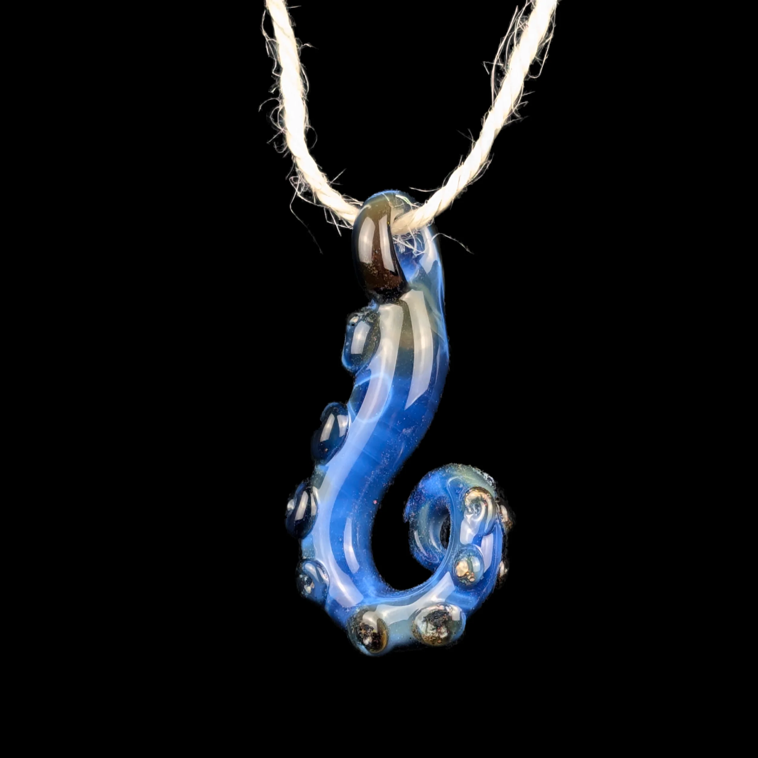 Agate Colour J Style Tentacle Pendy by Wicked Glass - Image 2