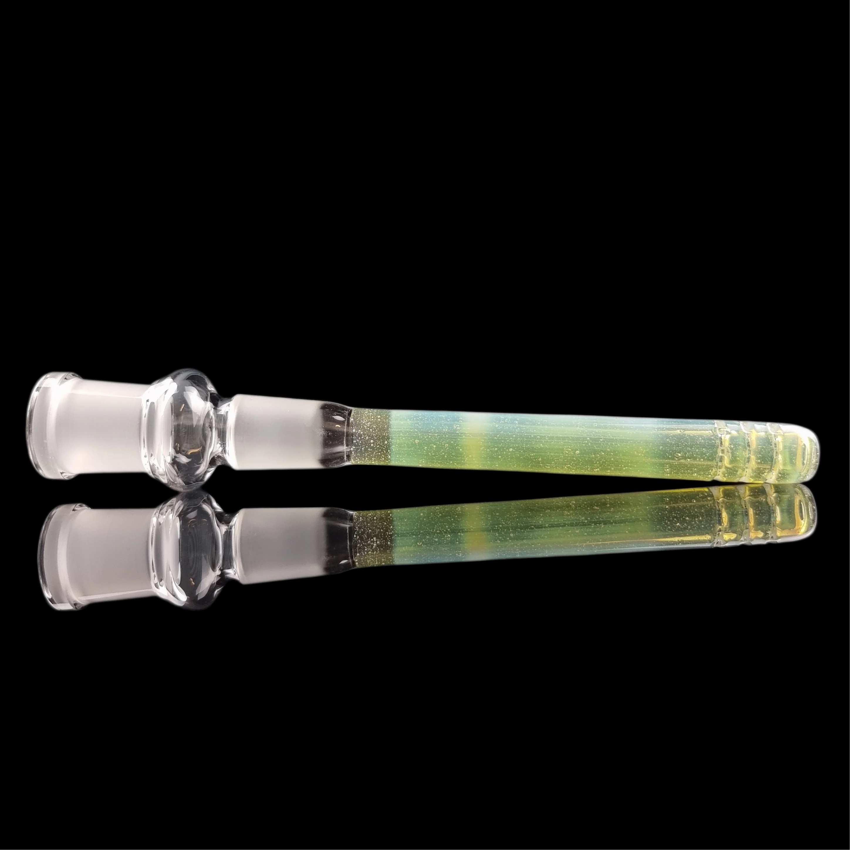 Green Coloured 14cm 18mm 18mm Stem by Empirical Glass - Image 3