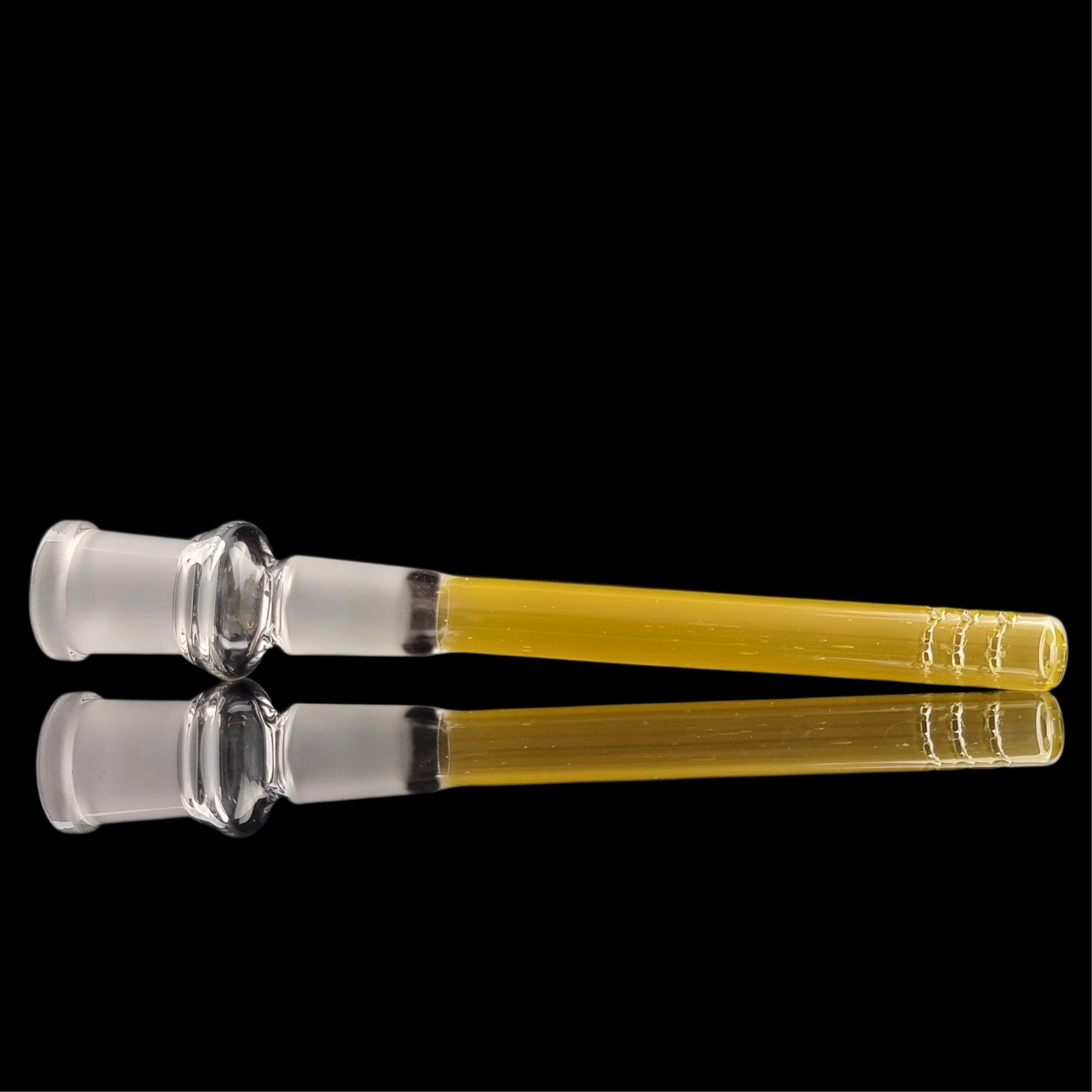 Yellow 14cm 18mm 18mm Stem by Empirical Glass - Image 3
