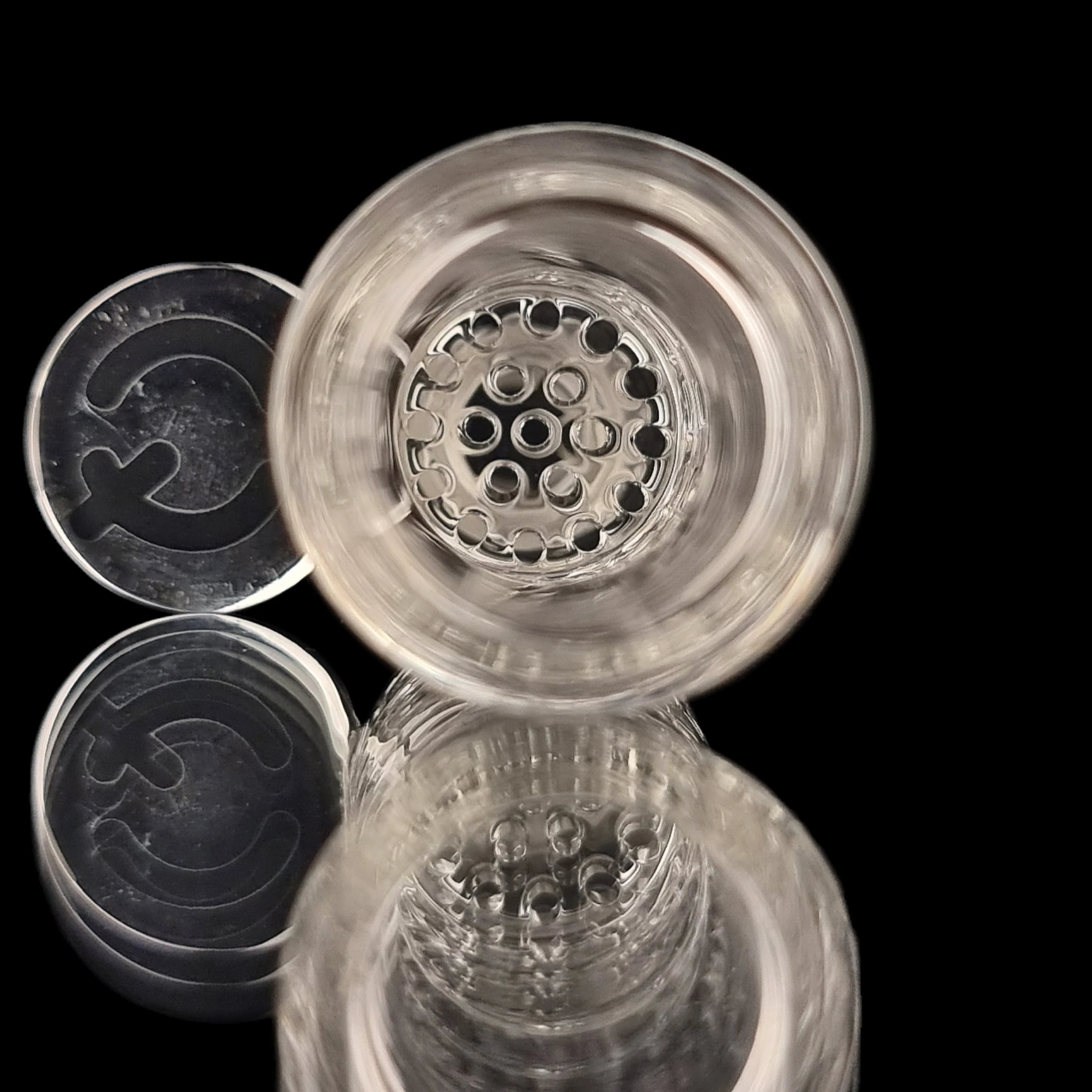 Deep Glass Ball Vape Adapter Bowl by QaromaShop - Image 7