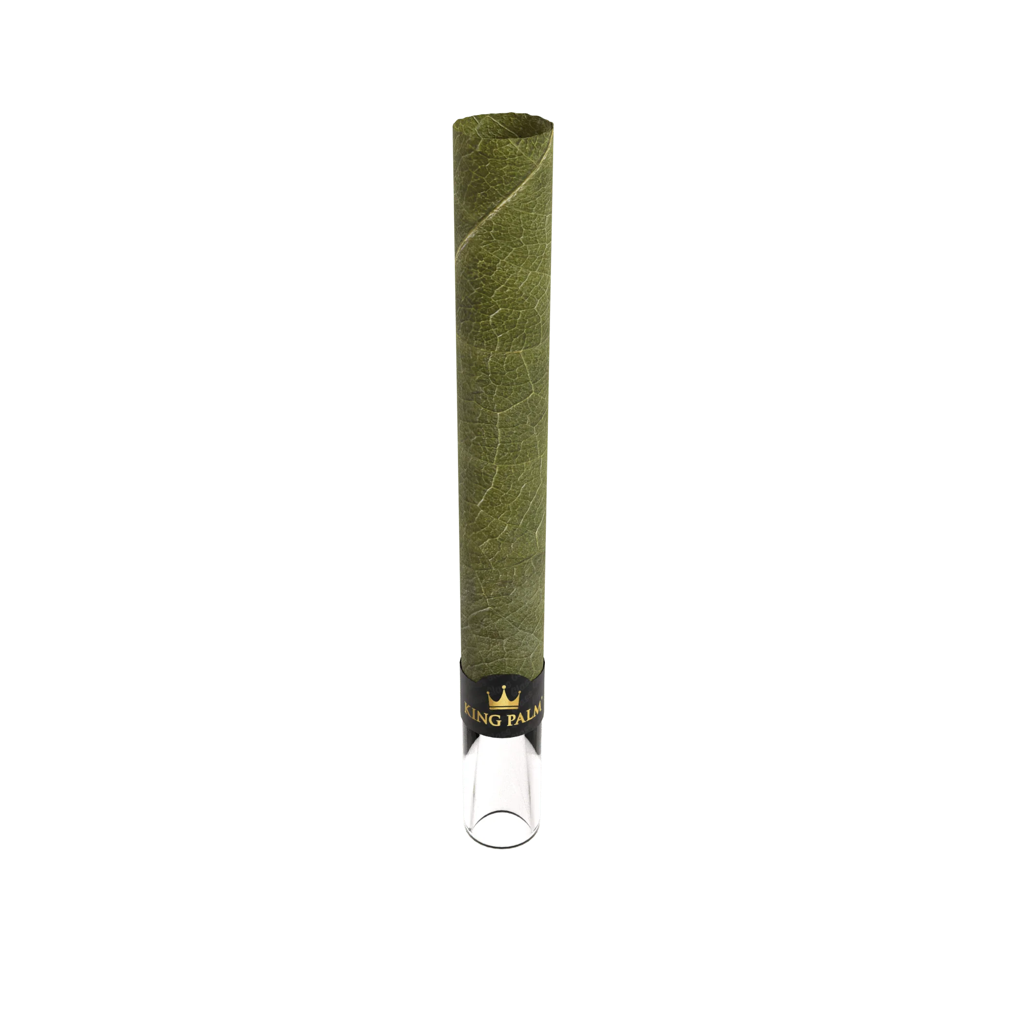 King Palm Mini Rolls w/ Glass Tips 2 Pack Natural - Image 2