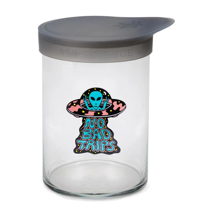 Large Wide Mouth Jar With Silicone Lid - Image 15