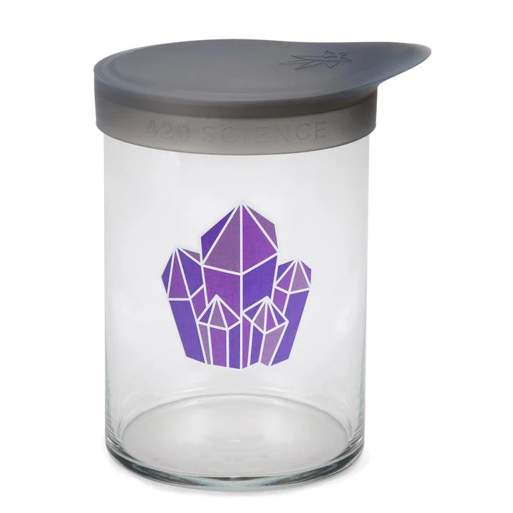 Large Wide Mouth Jar With Silicone Lid - Image 18