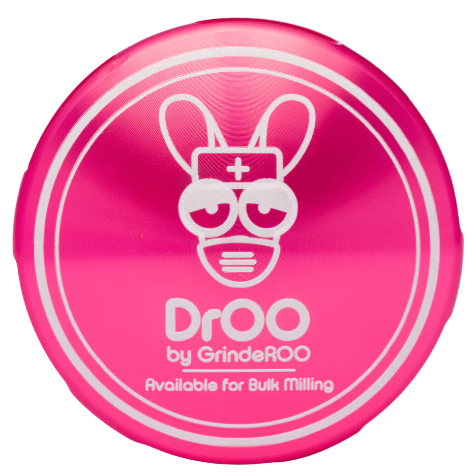 DRoo 55mm 3 piece Threadless Herb Grinder by Grinderoo - Image 3