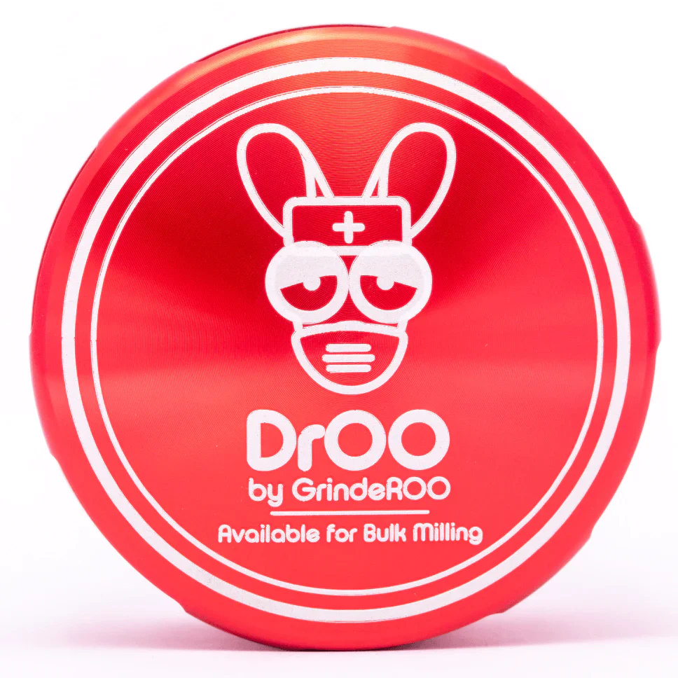 DRoo 55mm 3 piece Threadless Herb Grinder by Grinderoo - Image 4