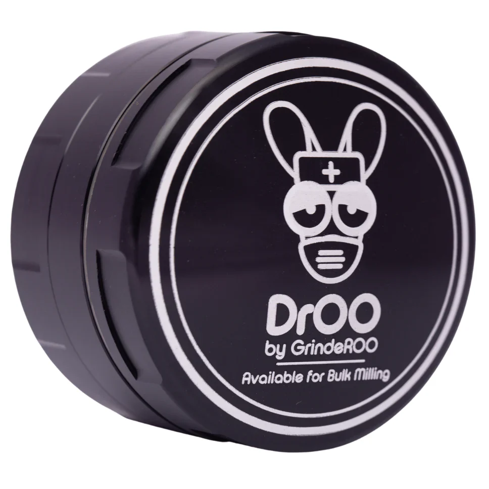 DRoo 55mm 3 piece Threadless Herb Grinder by Grinderoo - Image 7