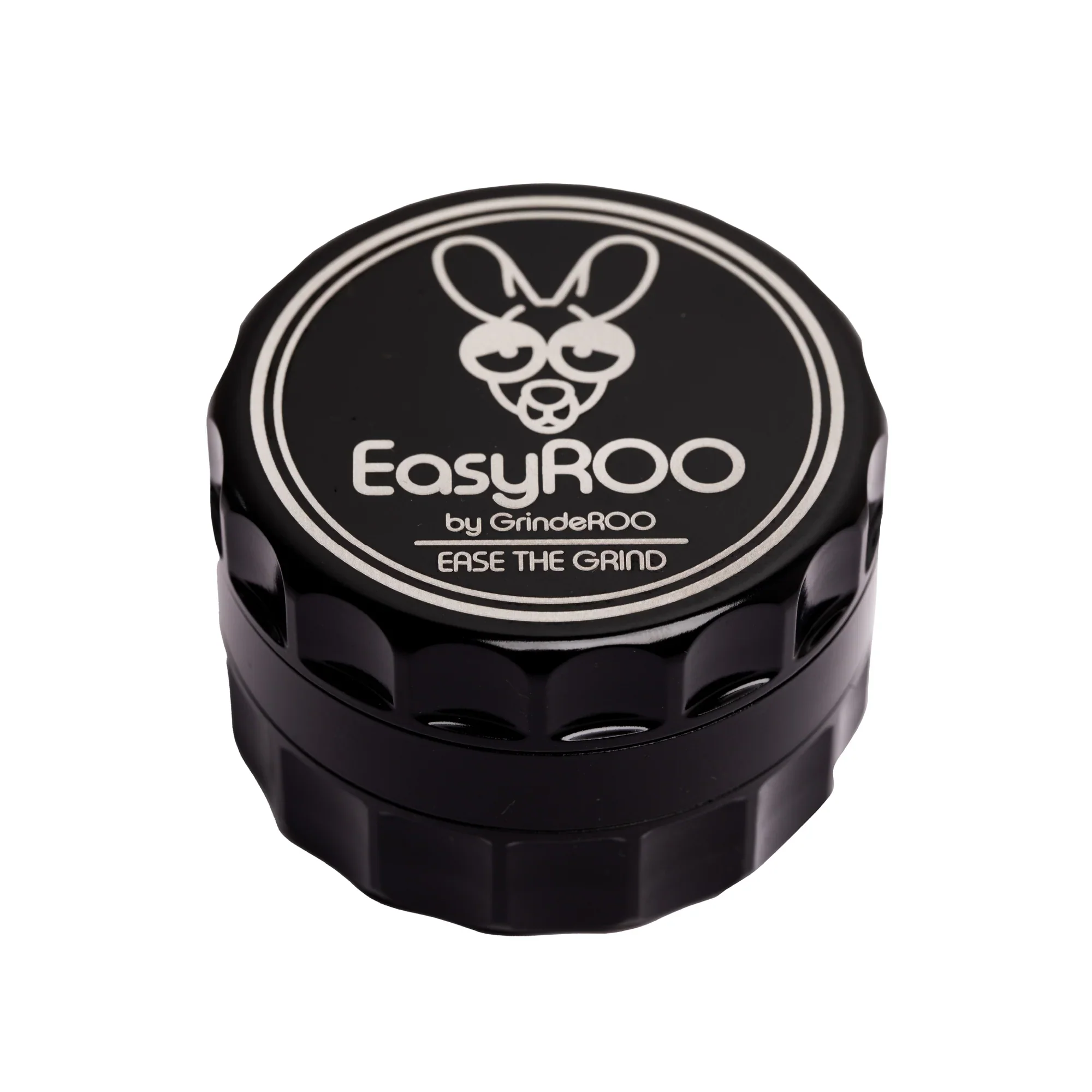 EasyROO 63mm 3 piece Premium Ceramic Coated Hand Grinder - Image 5
