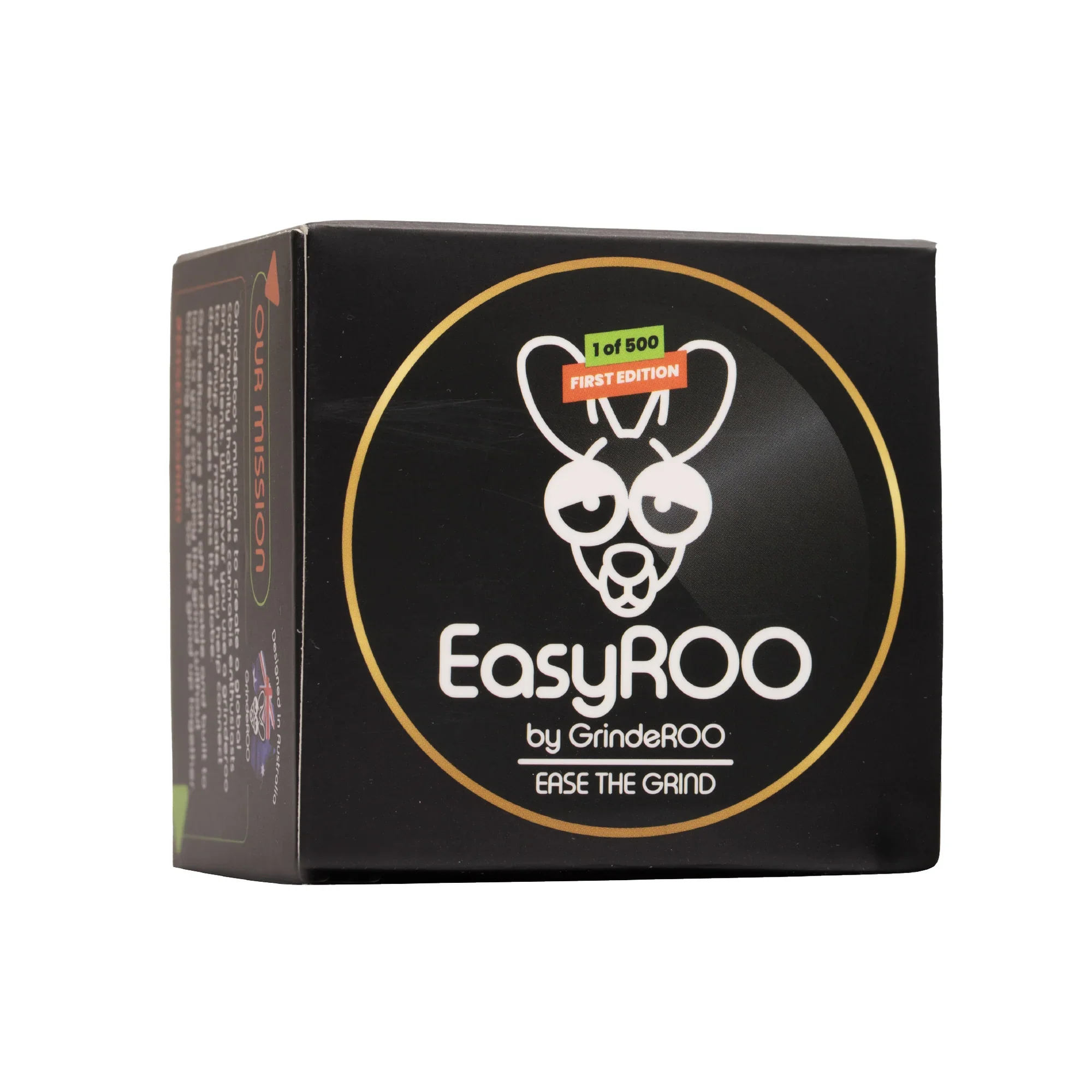EasyROO 63mm 3 piece Premium Ceramic Coated Hand Grinder - Image 6
