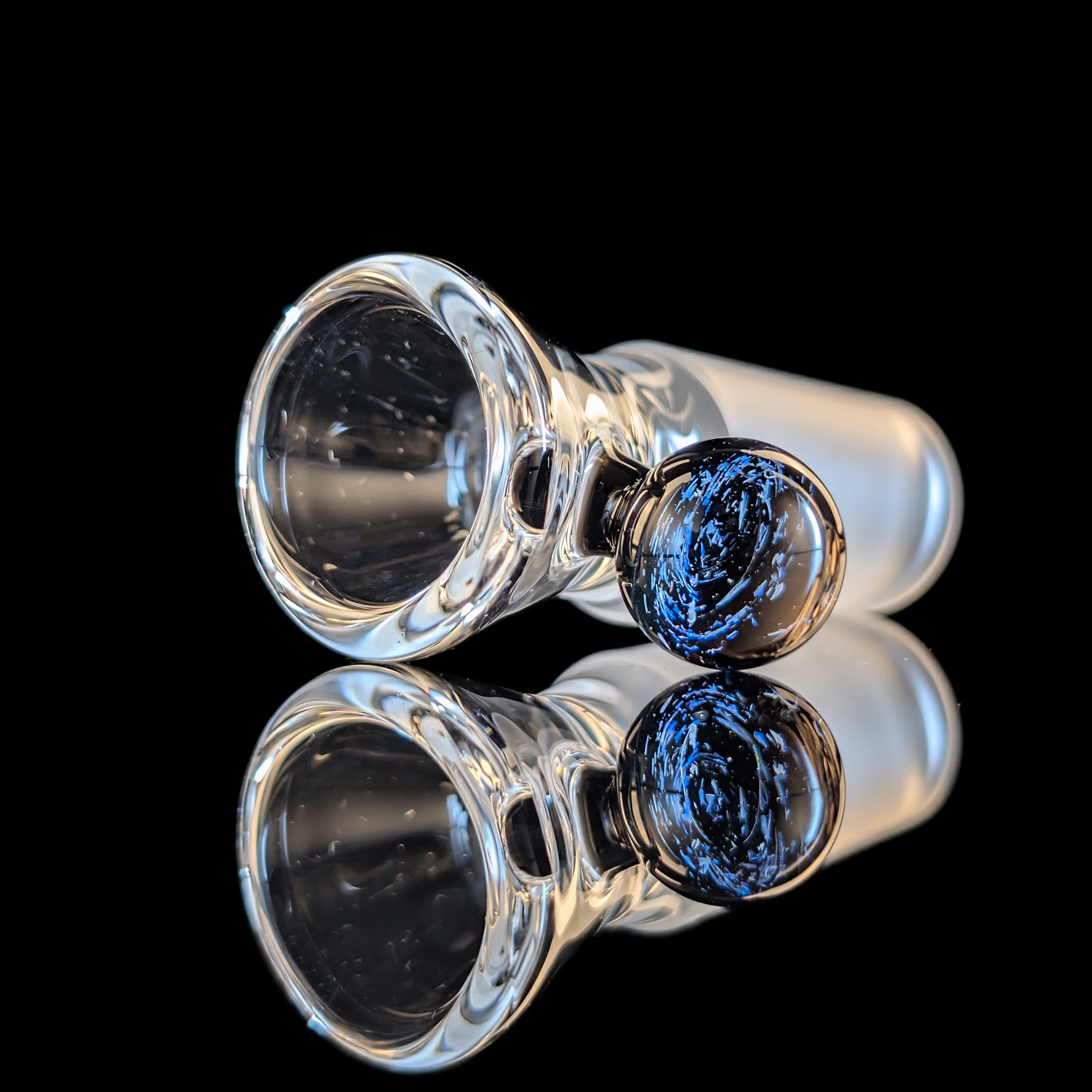 Empirical Glass Clear Restriction Slide w/ Dichro Marble 18mm - Image 4