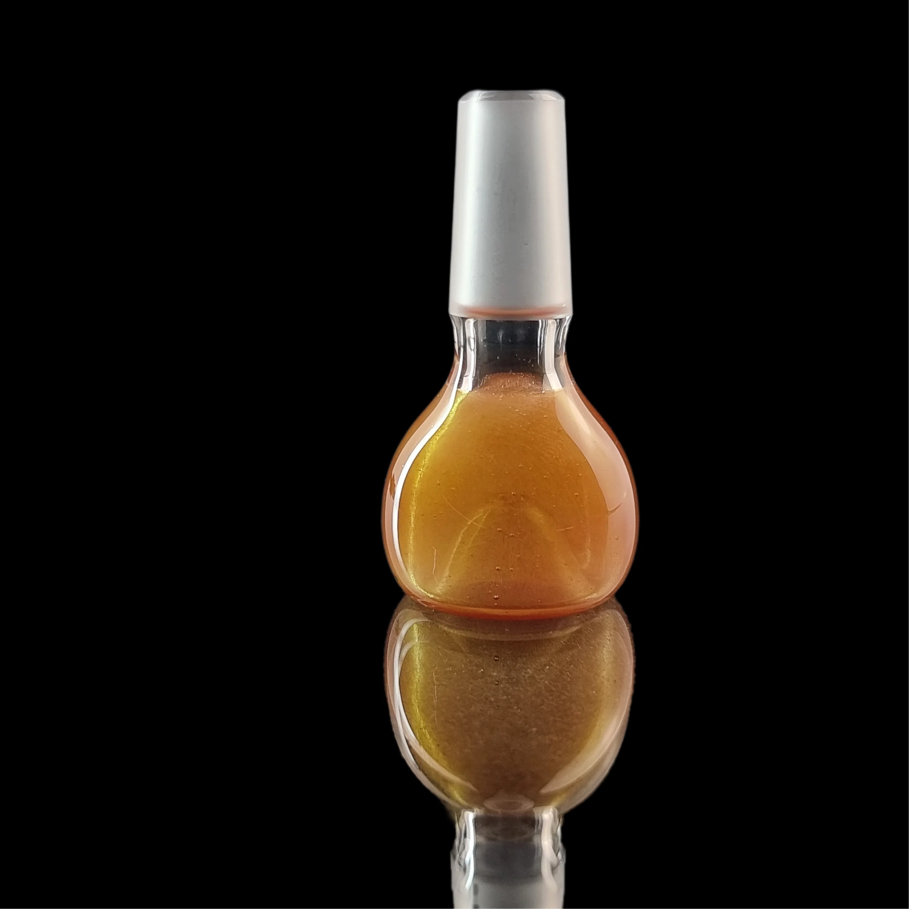 Caramel Push Bowl 14mm by Empirical Glass - Image 4
