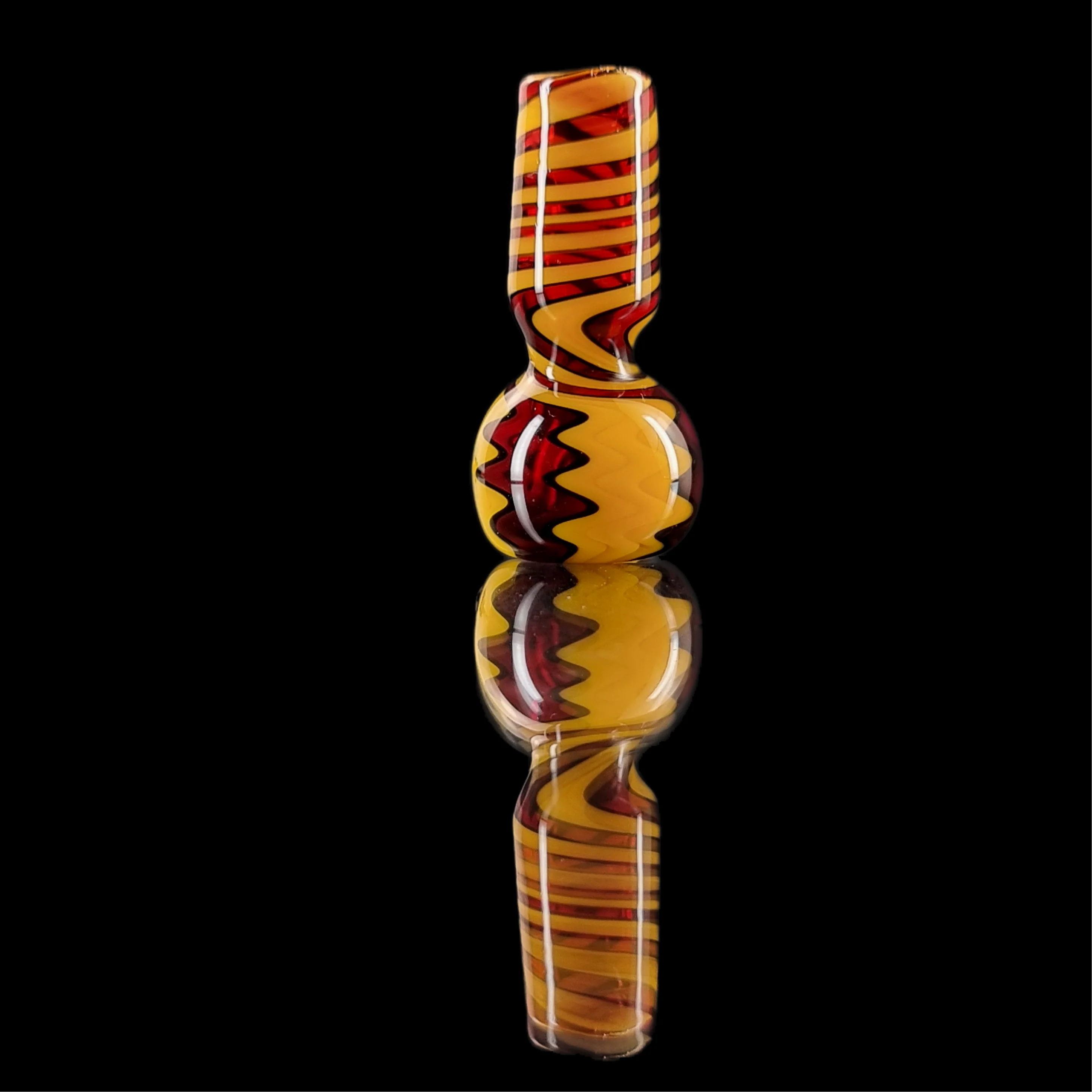 Yellow & Red Wig Wag Bowl 18mm by Gladstone USA - Image 4