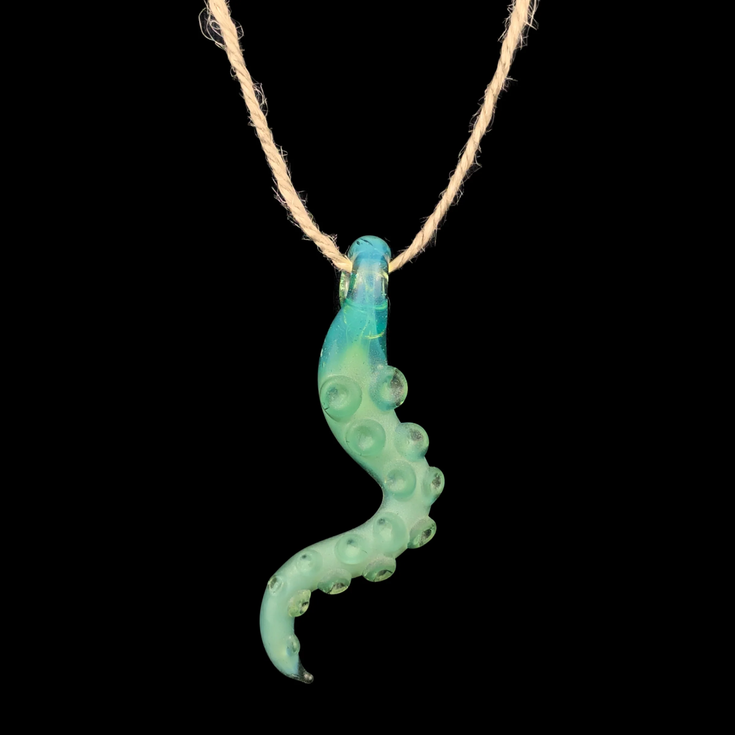 Sunset Slyme OG Style Tentacle Pendy by Wicked Glass