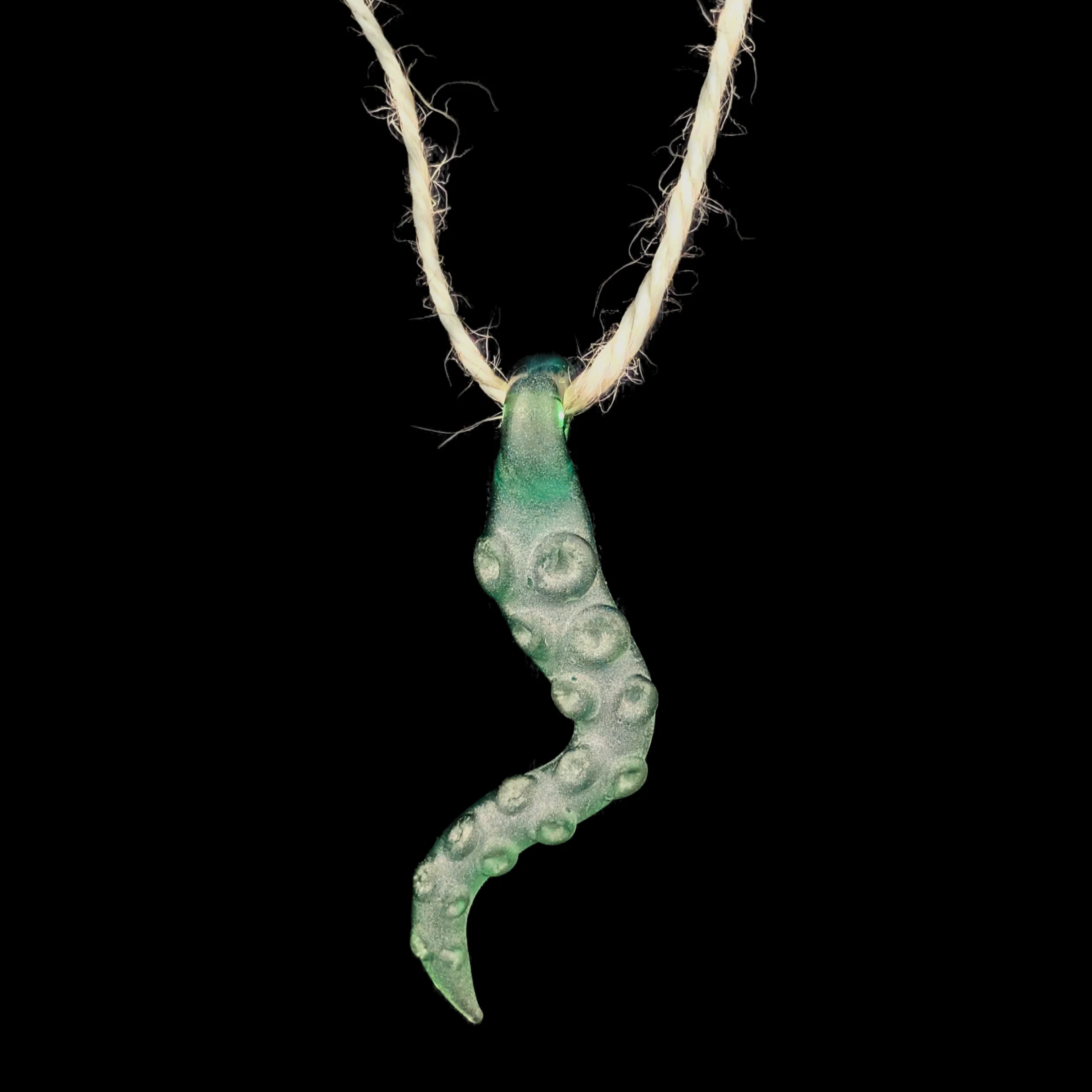 Green OG Style Tentacle Pendy by Wicked Glass
