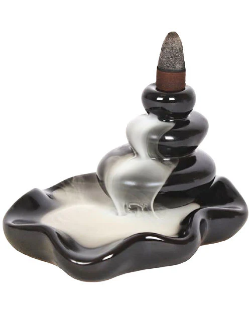 Incense Cone Burner - Backflow Rockstack