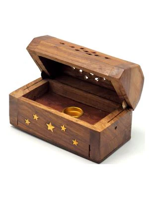 Incense cone burner box