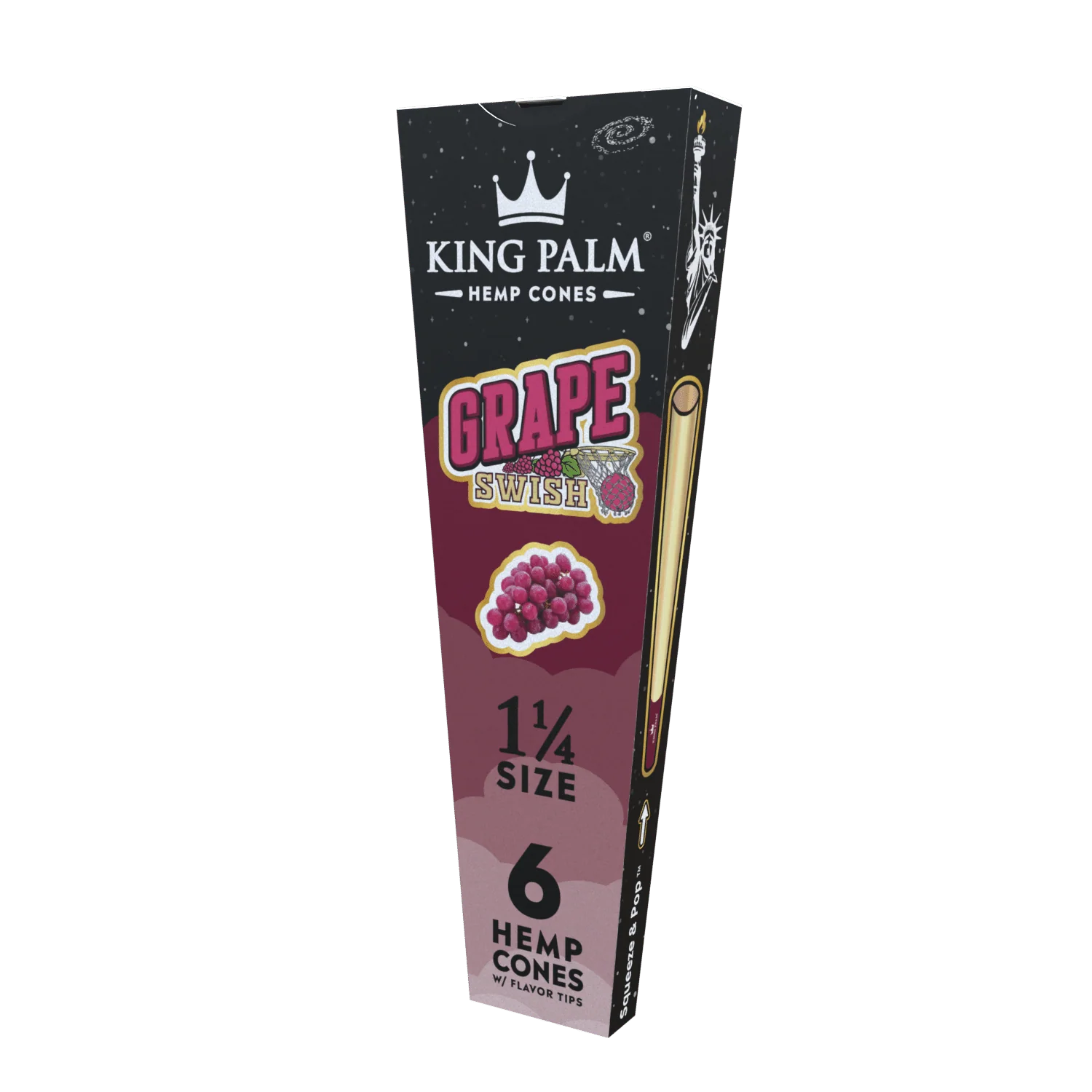 King Palm 1 1/4 Size Pre-Rolled Hemp Cones - Image 11