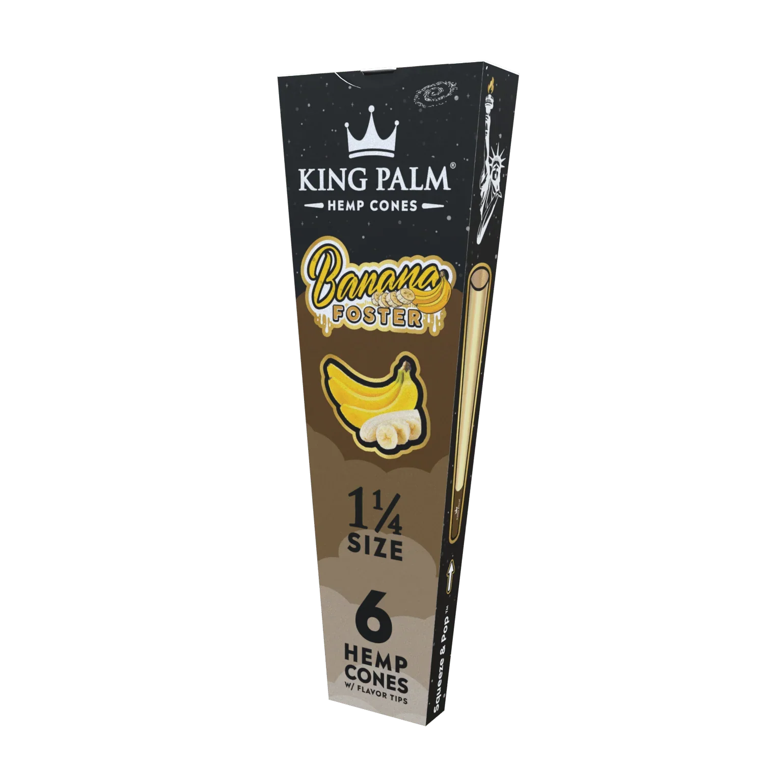 King Palm 1 1/4 Size Pre-Rolled Hemp Cones - Image 13