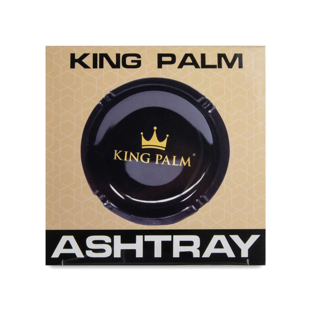 King Palm Glass Ashtray - Image 2