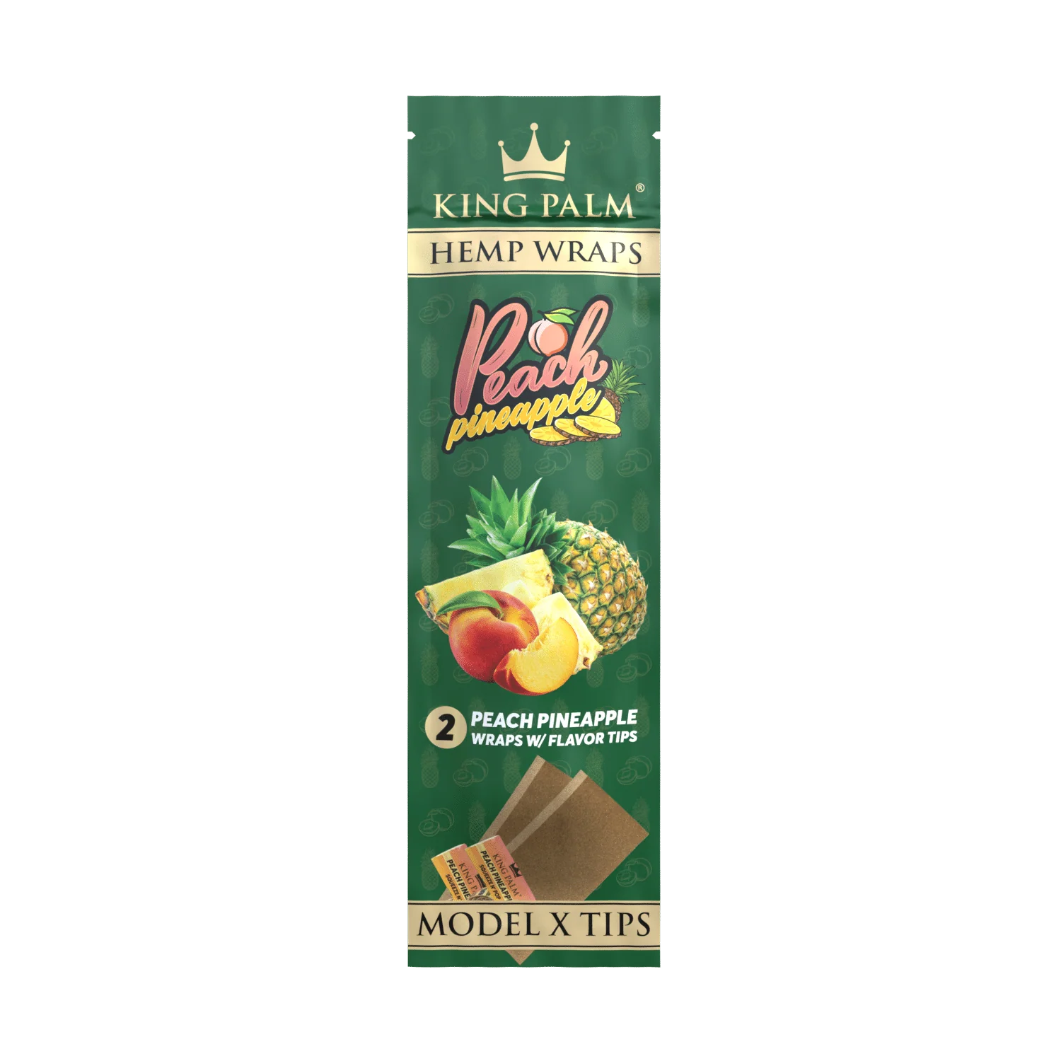 King Palm Hemp Wraps w/ Model X Tips - Image 3