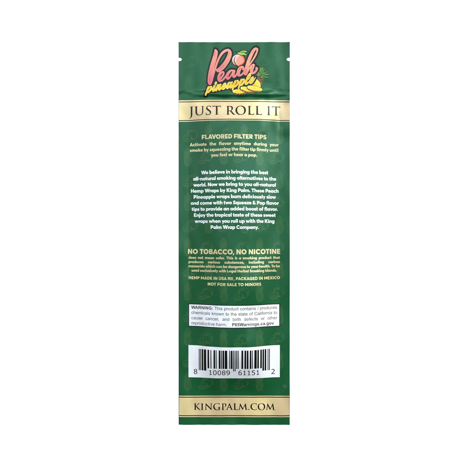 King Palm Hemp Wraps w/ Model X Tips - Image 4