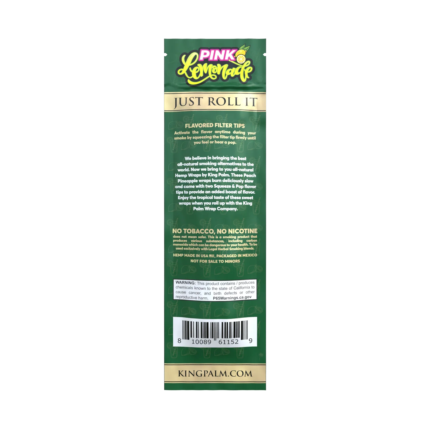 King Palm Hemp Wraps w/ Model X Tips - Image 6