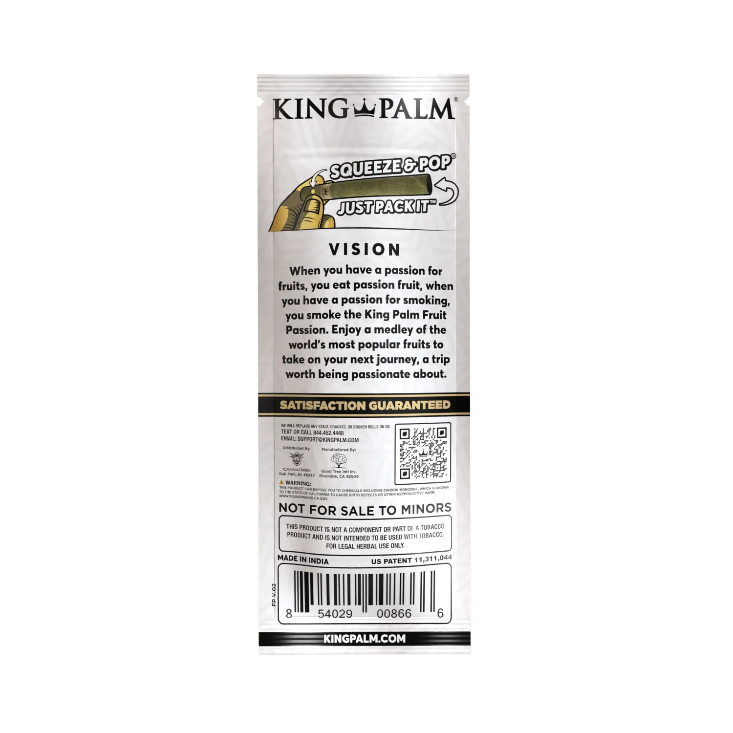 King Palm Mini Rolls 2 Pack Fruit Passion - Image 6