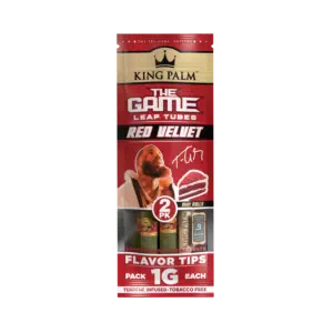 King Palm Mini Rolls 2 Pack Red Velvet (The Game)