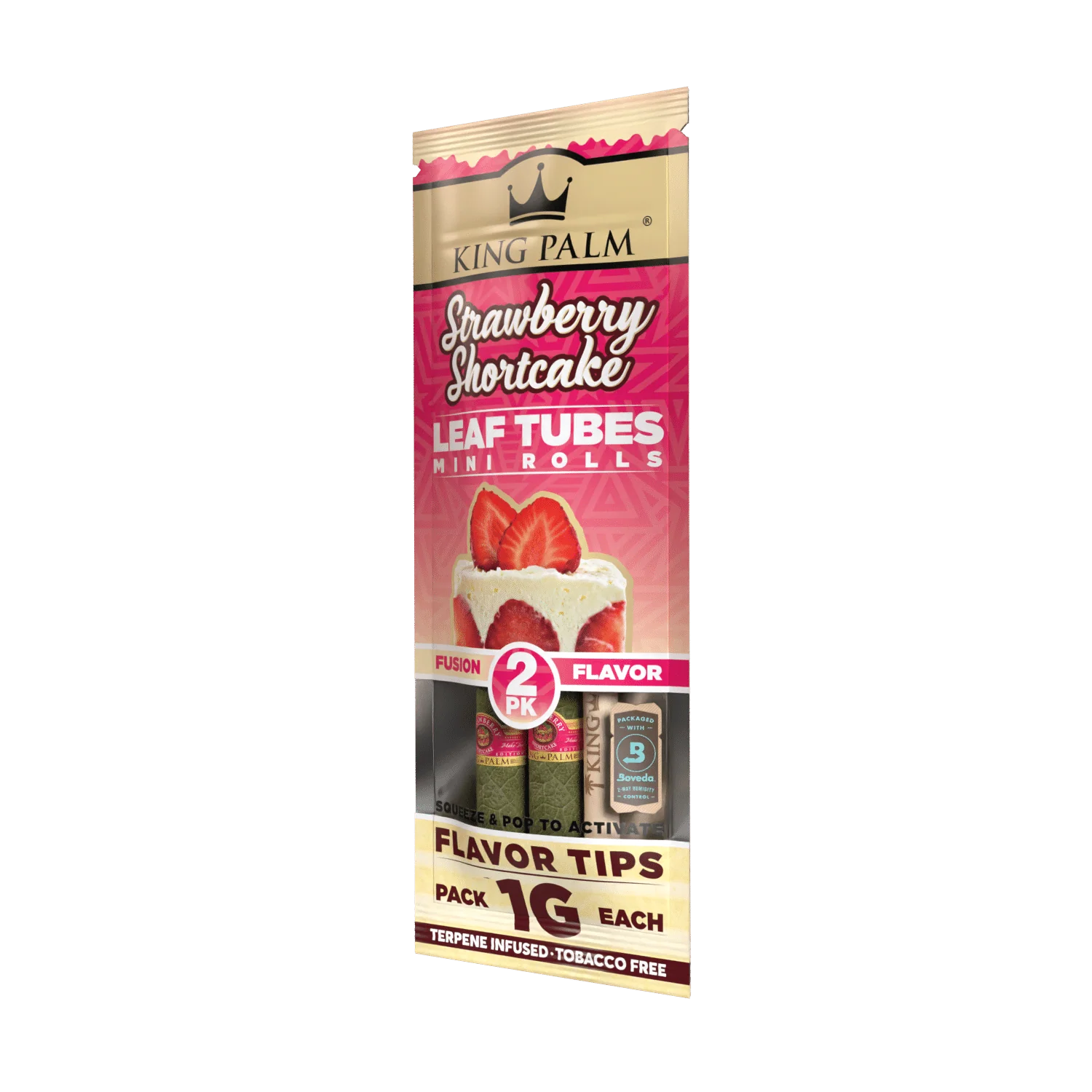 King Palm Mini Rolls 2 Pack Strawberry Shortcake - Image 5