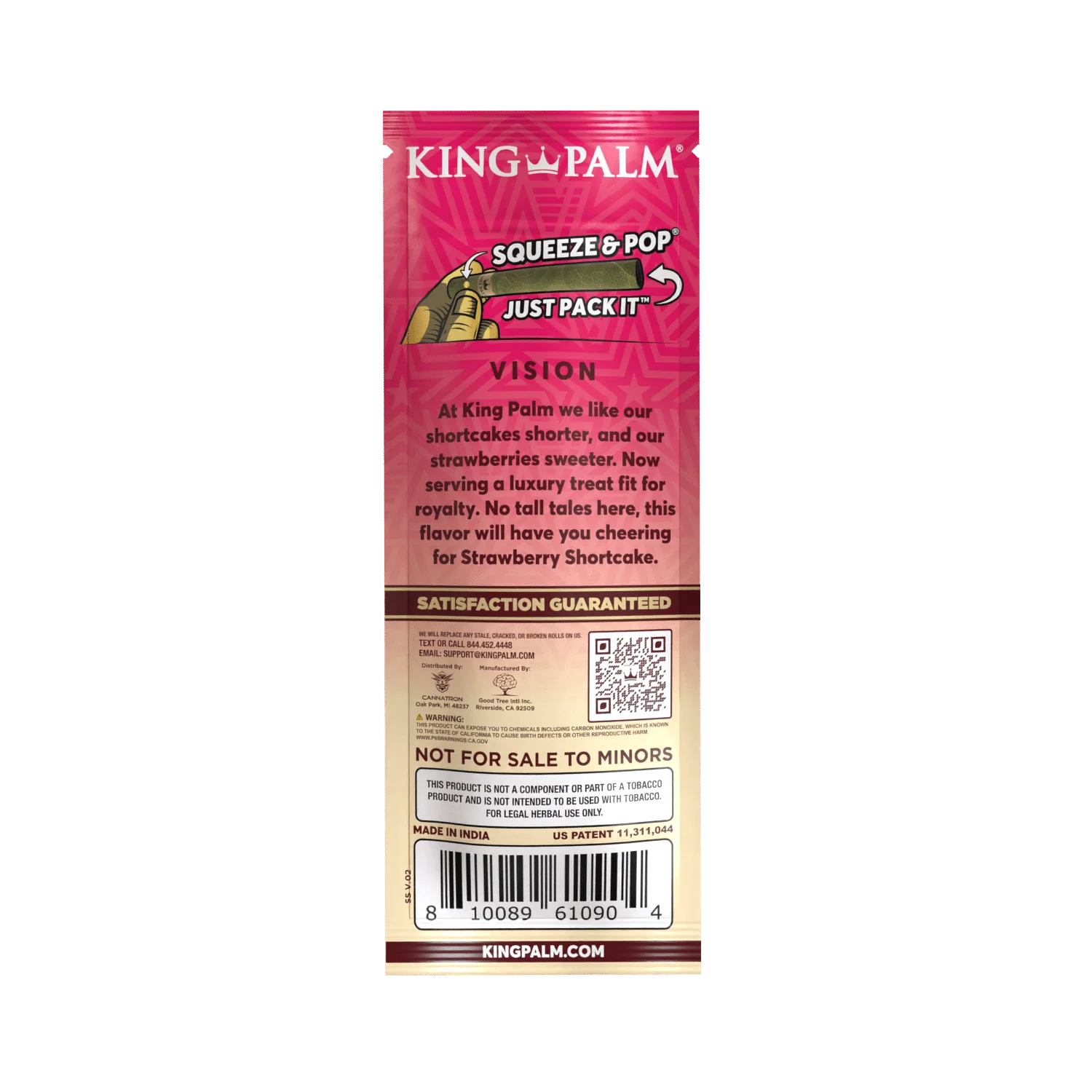 King Palm Mini Rolls 2 Pack Strawberry Shortcake - Image 6