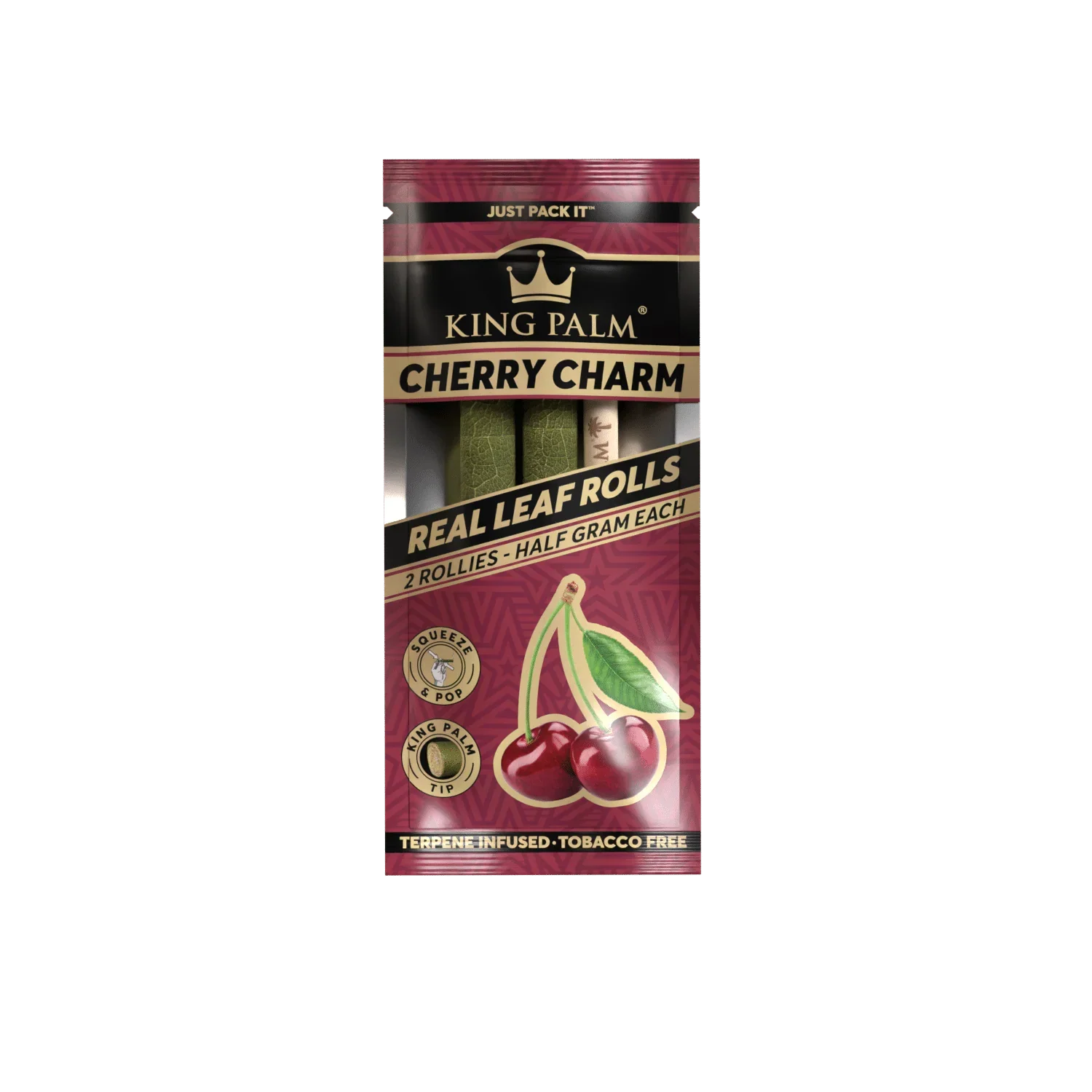 King Palm Rollie Rolls 2 Pack Cherry Charm