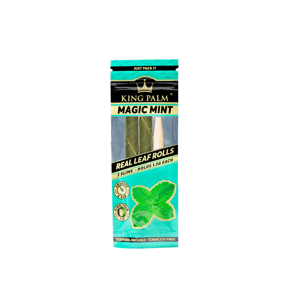 King Palm Slim Rolls 2 Pack Magic Mint