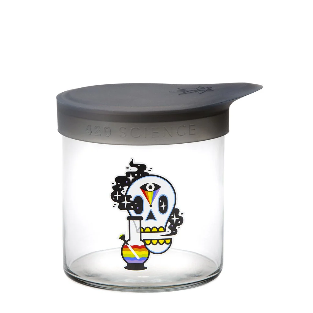 Medium Wide Mouth Jar With Silicone Lid - Image 10