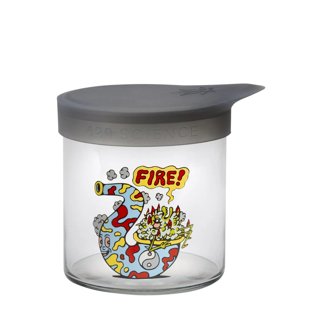 Medium Wide Mouth Jar With Silicone Lid - Image 11