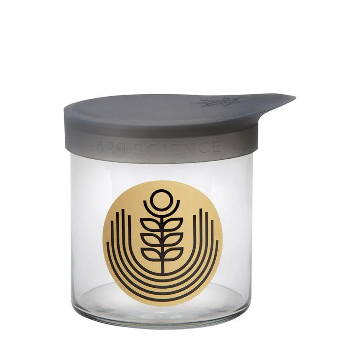 Medium Wide Mouth Jar With Silicone Lid - Image 12