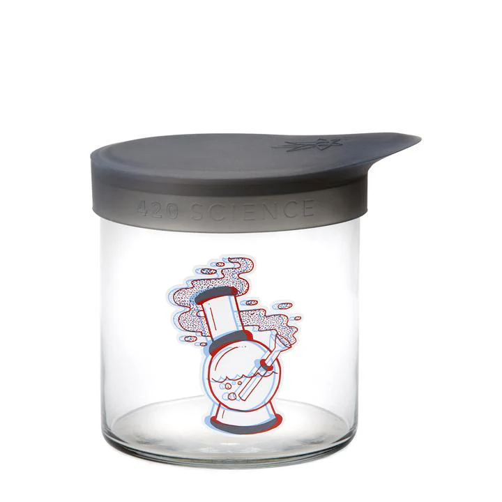 Medium Wide Mouth Jar With Silicone Lid - Image 15
