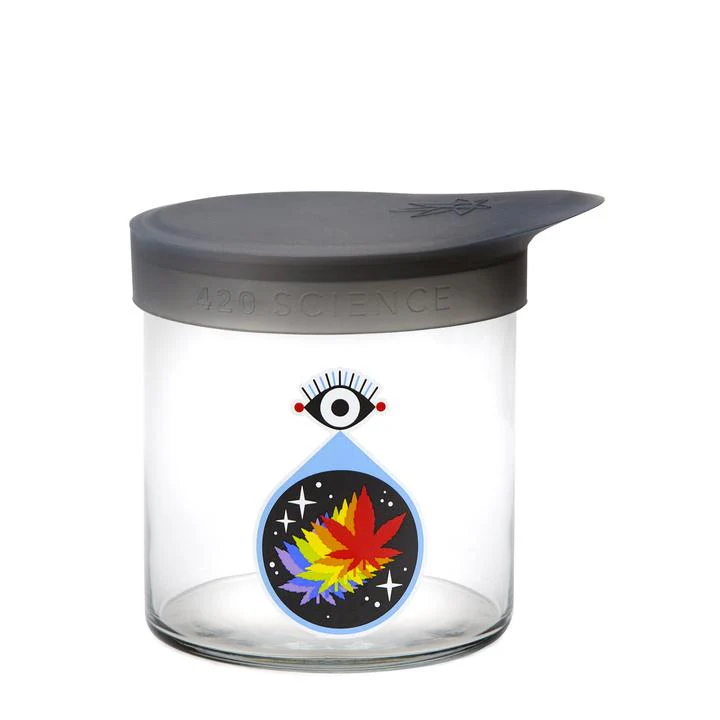 Medium Wide Mouth Jar With Silicone Lid - Image 16