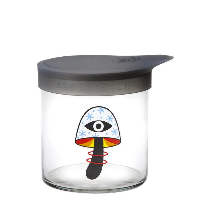 Medium Wide Mouth Jar With Silicone Lid - Image 19