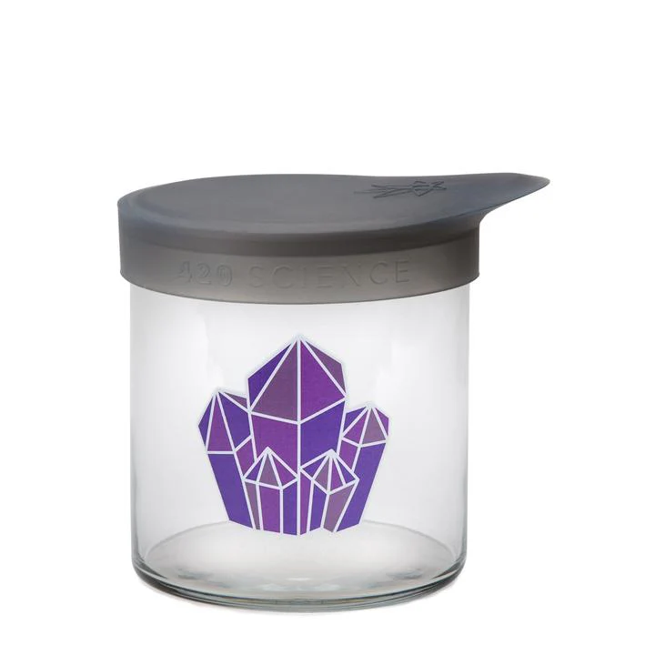 Medium Wide Mouth Jar With Silicone Lid - Image 6