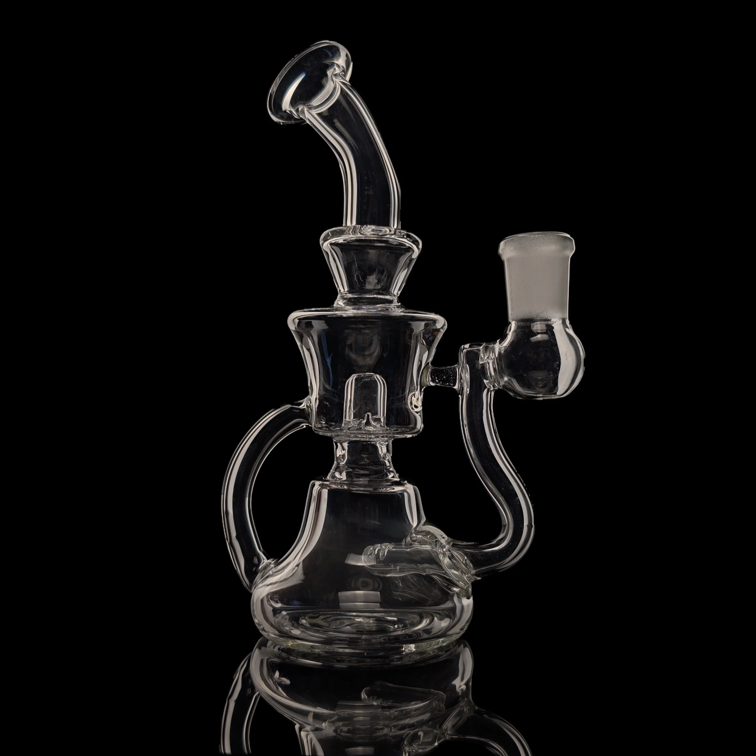 Mini Rig Recycler 17cm