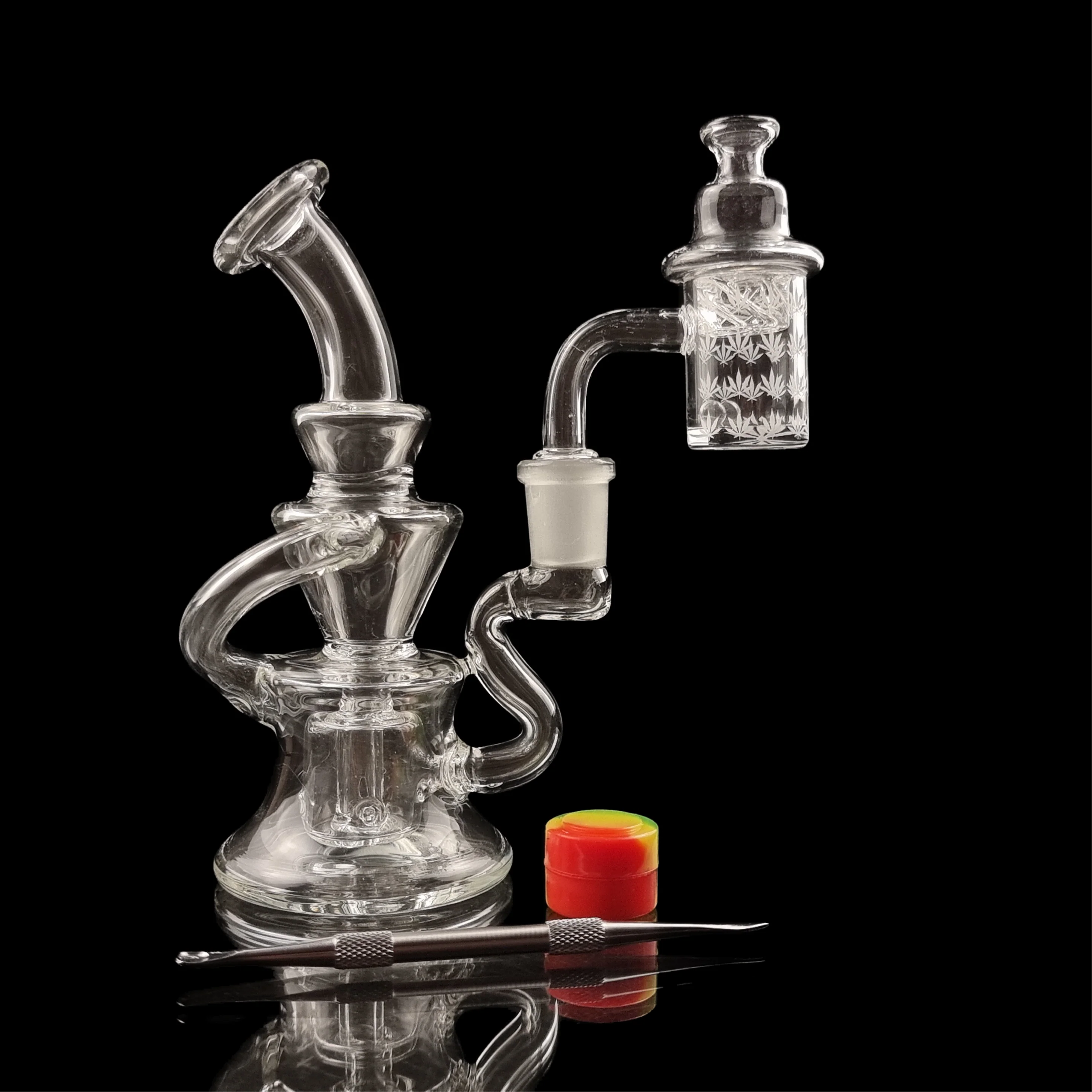 Mini Rig Recycler 14cm Dab Rig Kit