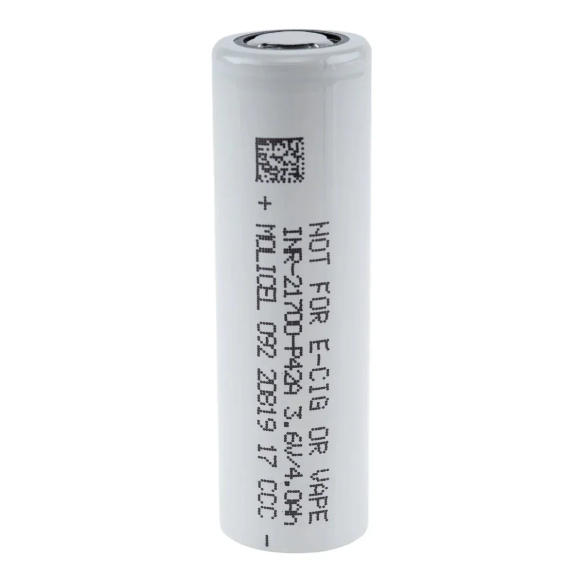 Molicel INR-21700-P42a 45A 4200mAh 3.6V cell