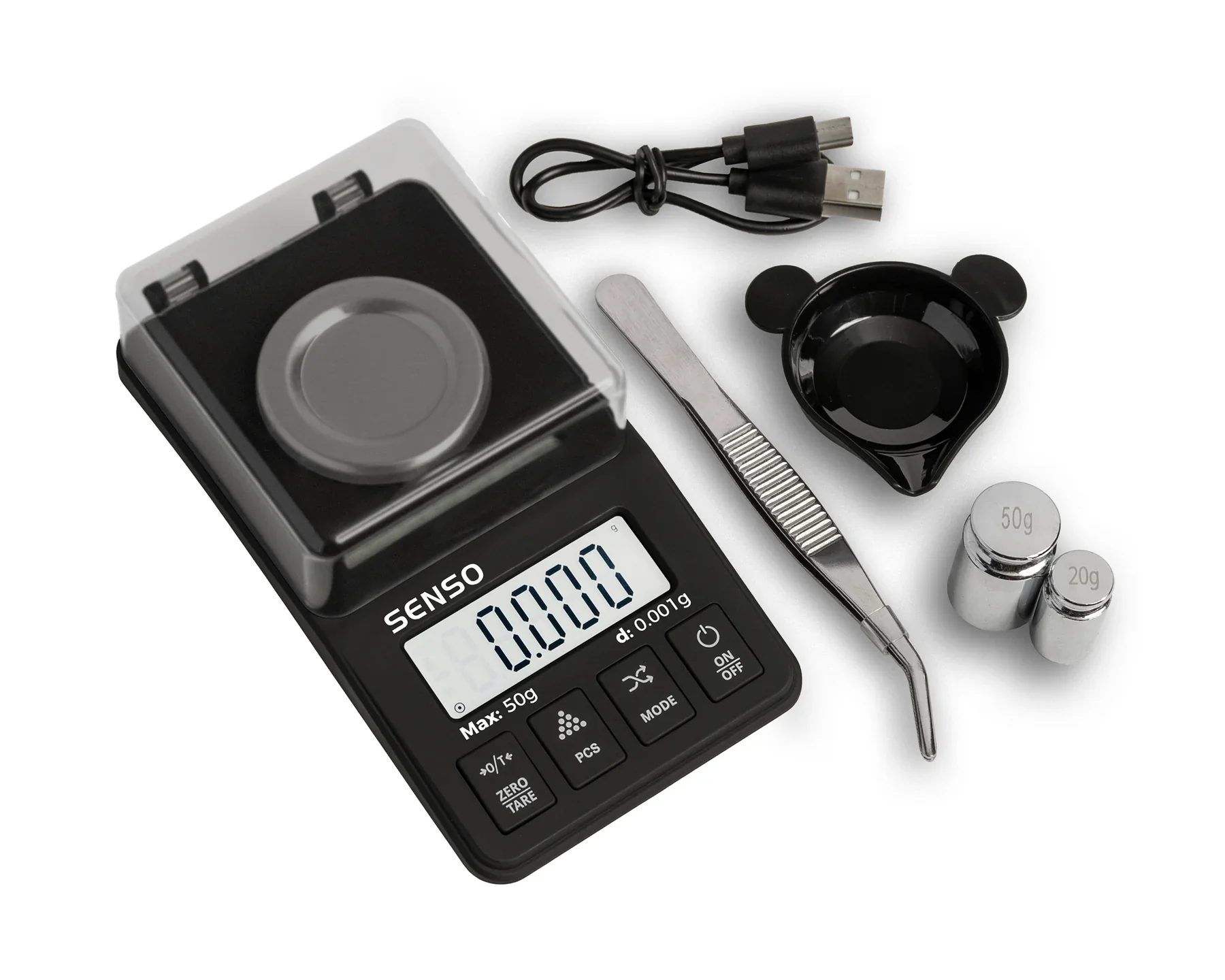 On Balance Carat Senso Scale SEN-250 ( 50g x 0.001g ) - Image 2